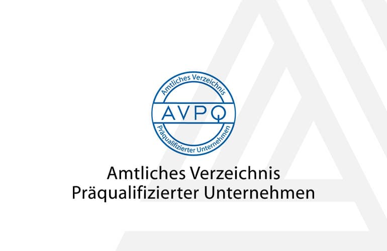 Präqualifizierte Unternehmen